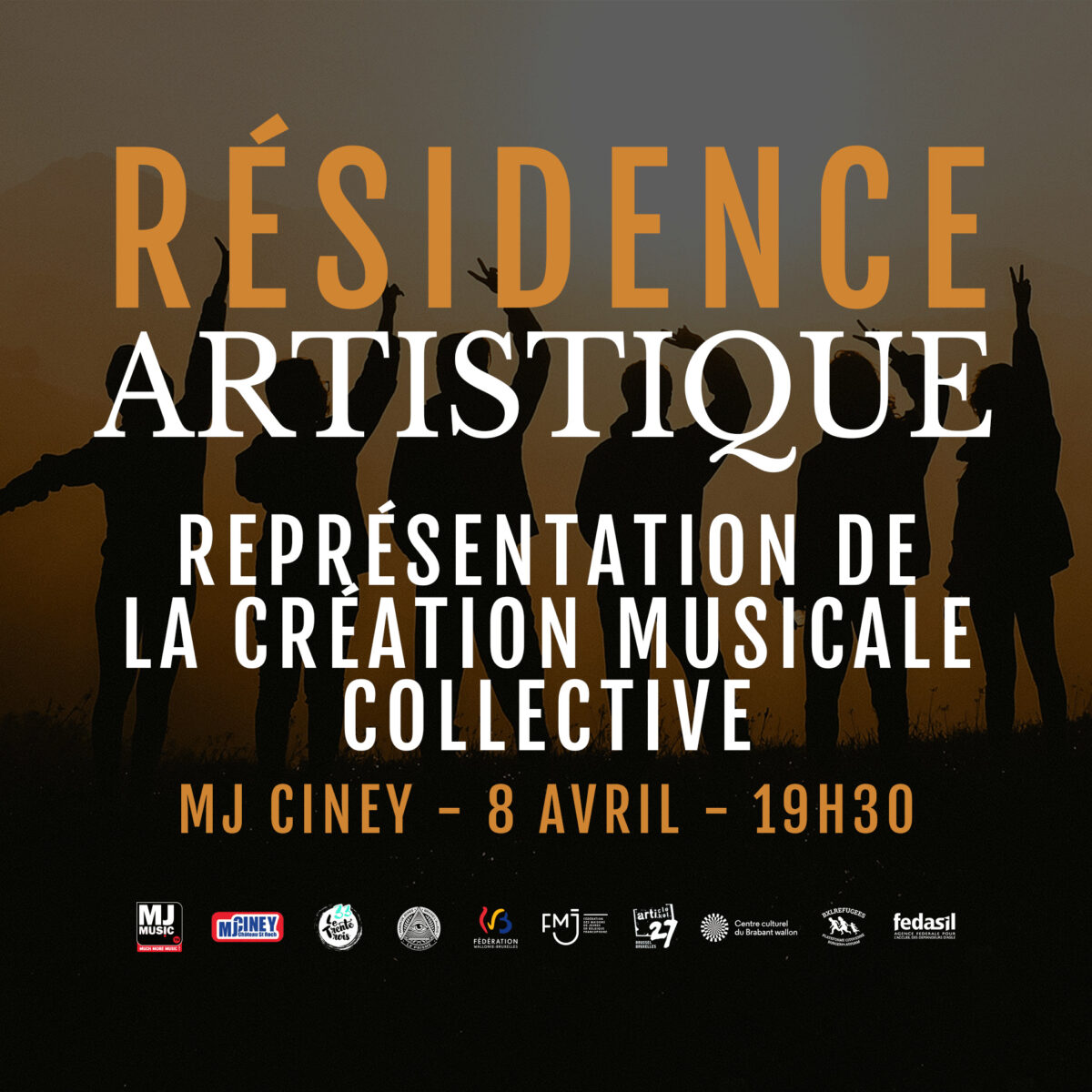 8 avril (MJ Ciney) : Représentation de la création musicale collective