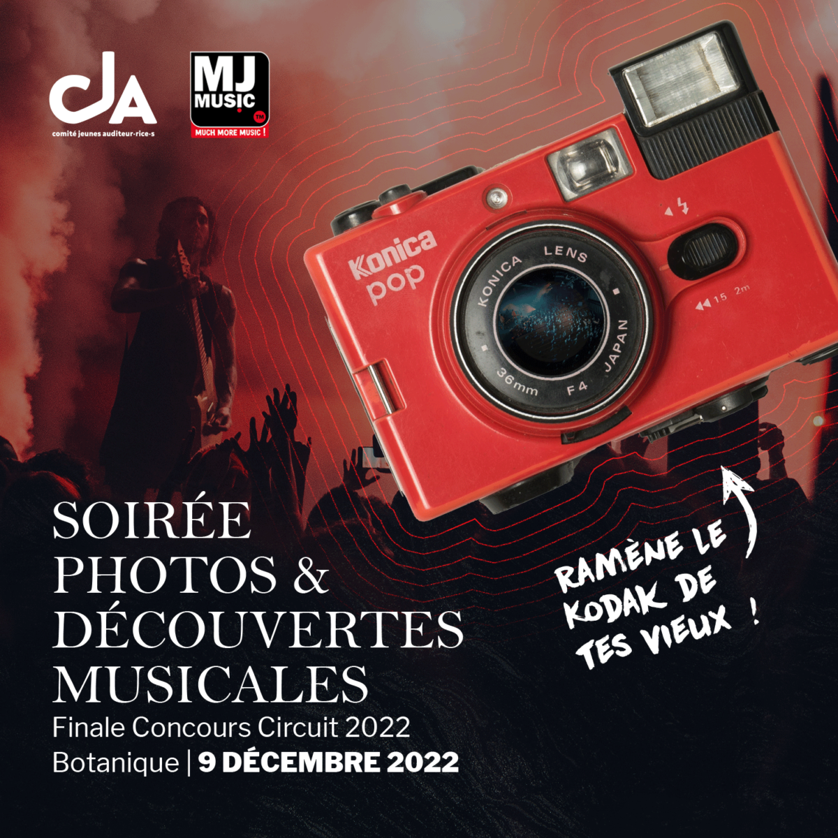 CJA : activité photo et découverte musicale