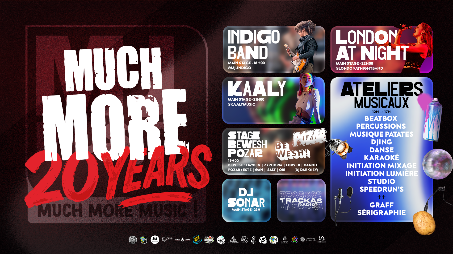 Much More 20 ans – 20 ans du réseau MJ-Music